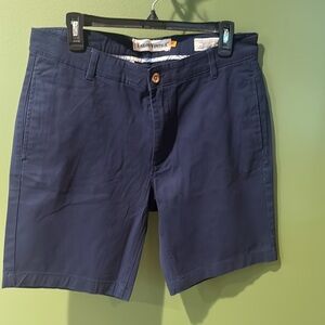 Taylor VintageSlim Fit Shorts, NWOT, Navy Blue